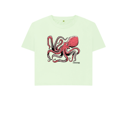 Pastel Green Printed T-shirt