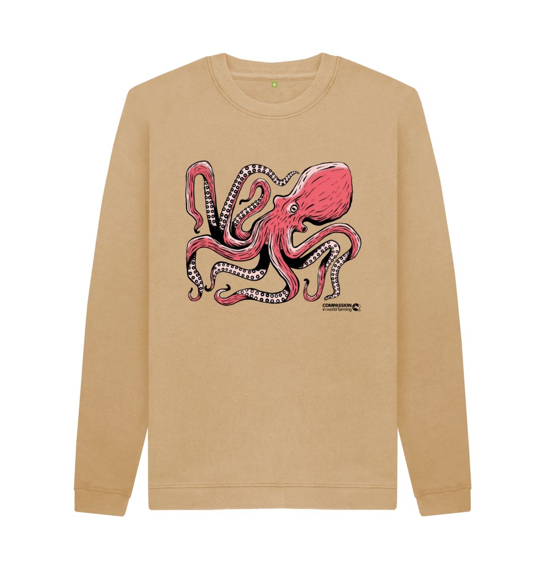 Sand Men's Octopus Jumper