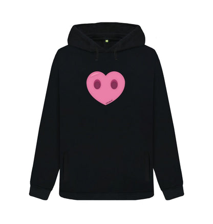 Black Women's Compassion Heart Hoodie