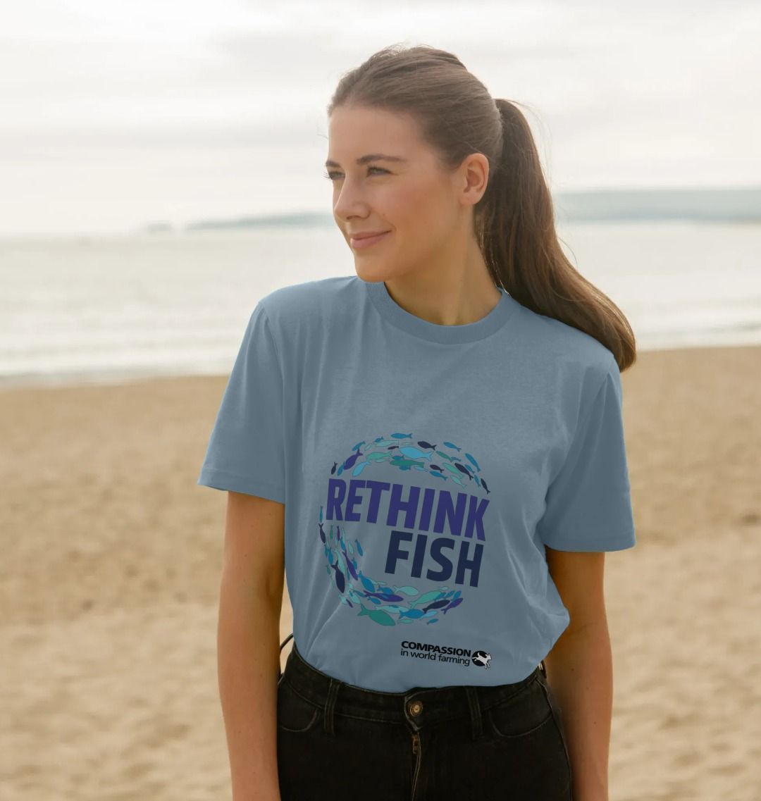 Unisex Rethink Fish T-Shirt