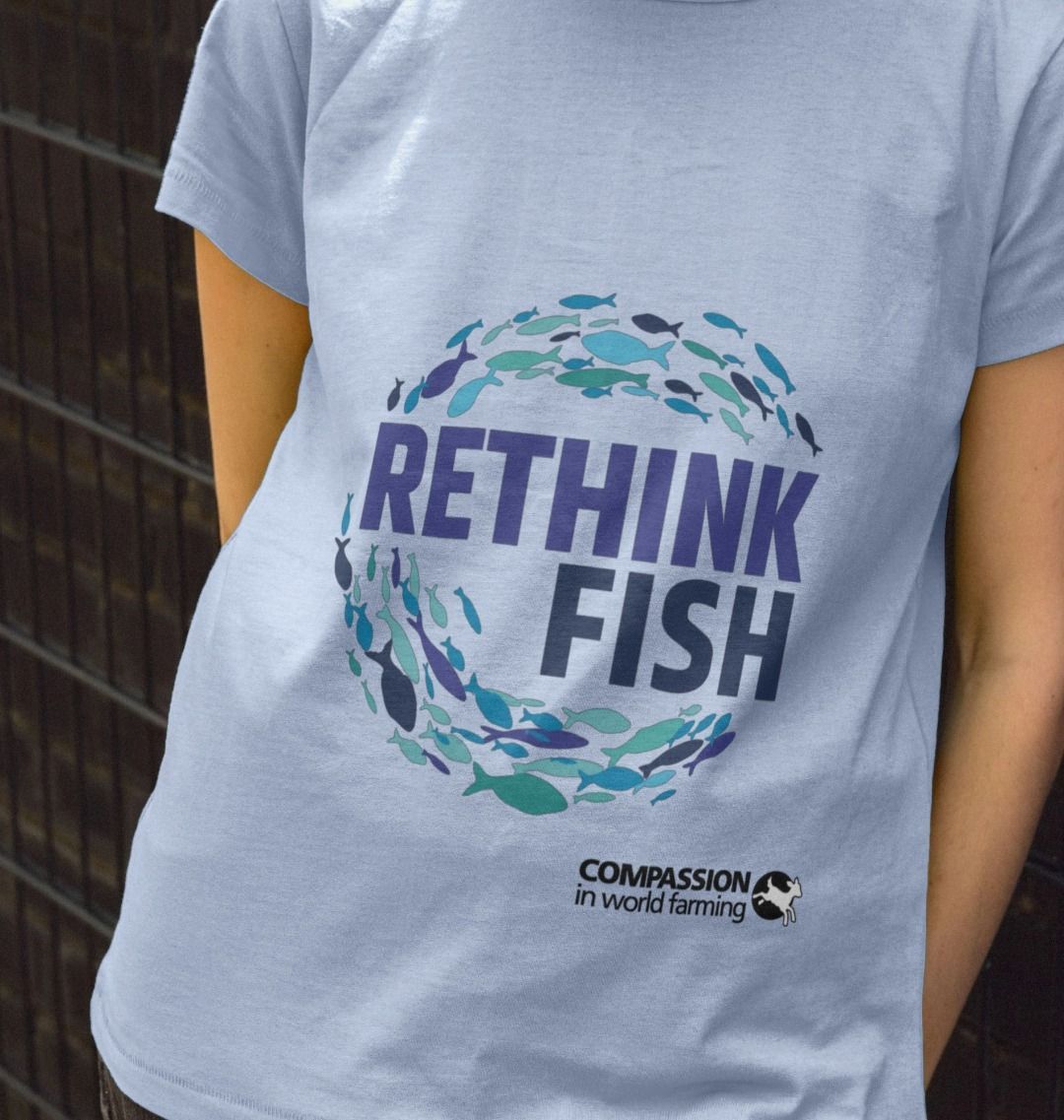 Women's Rethink Fish T-Shirt