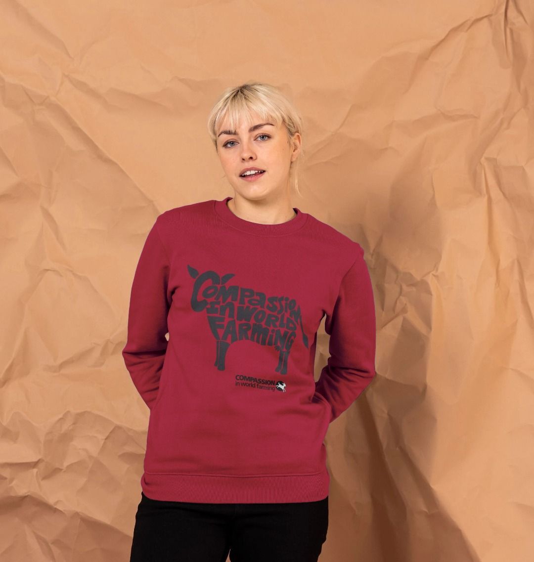 Women's Compassion Cow Jumper