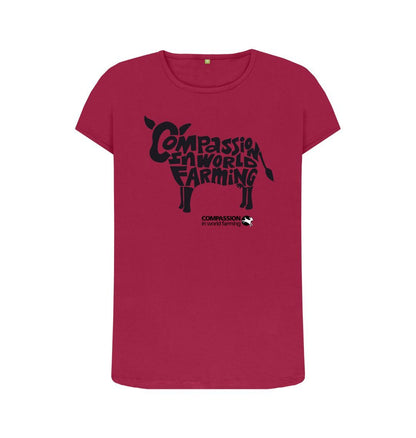 Cherry Women's Compassion Cow T-Shirt