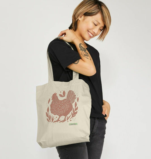 Happy Hens Only Tote Bag