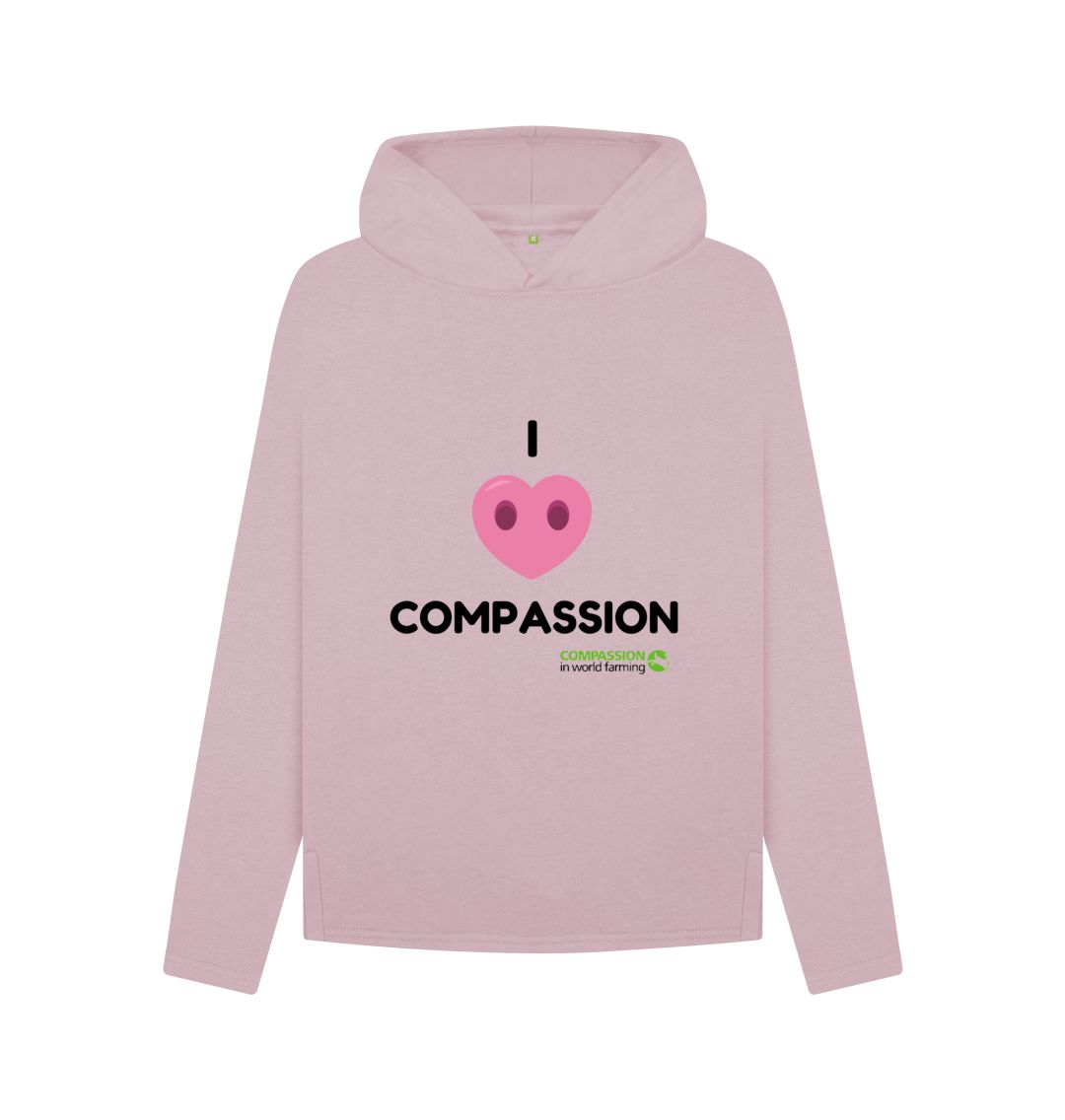 Mauve Women's Compassion Hoodie