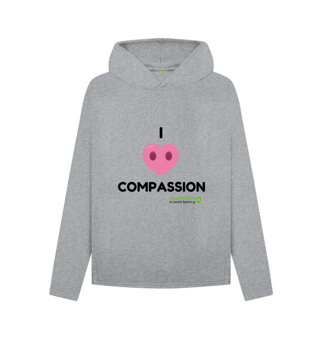 Athletic Grey Women's Compassion Hoodie