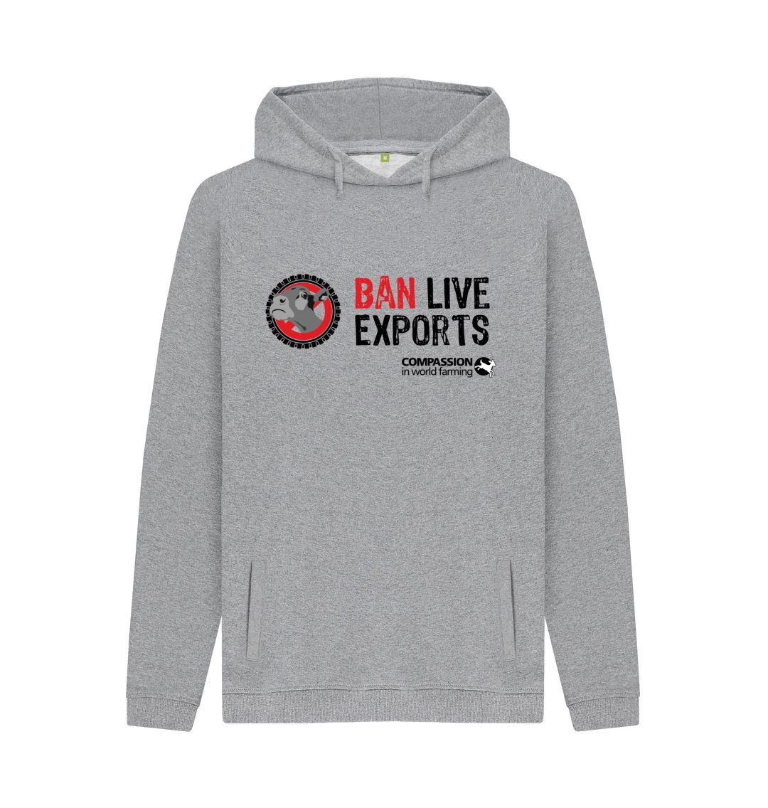 Light Heather Unisex Ban Live Export Hoodie