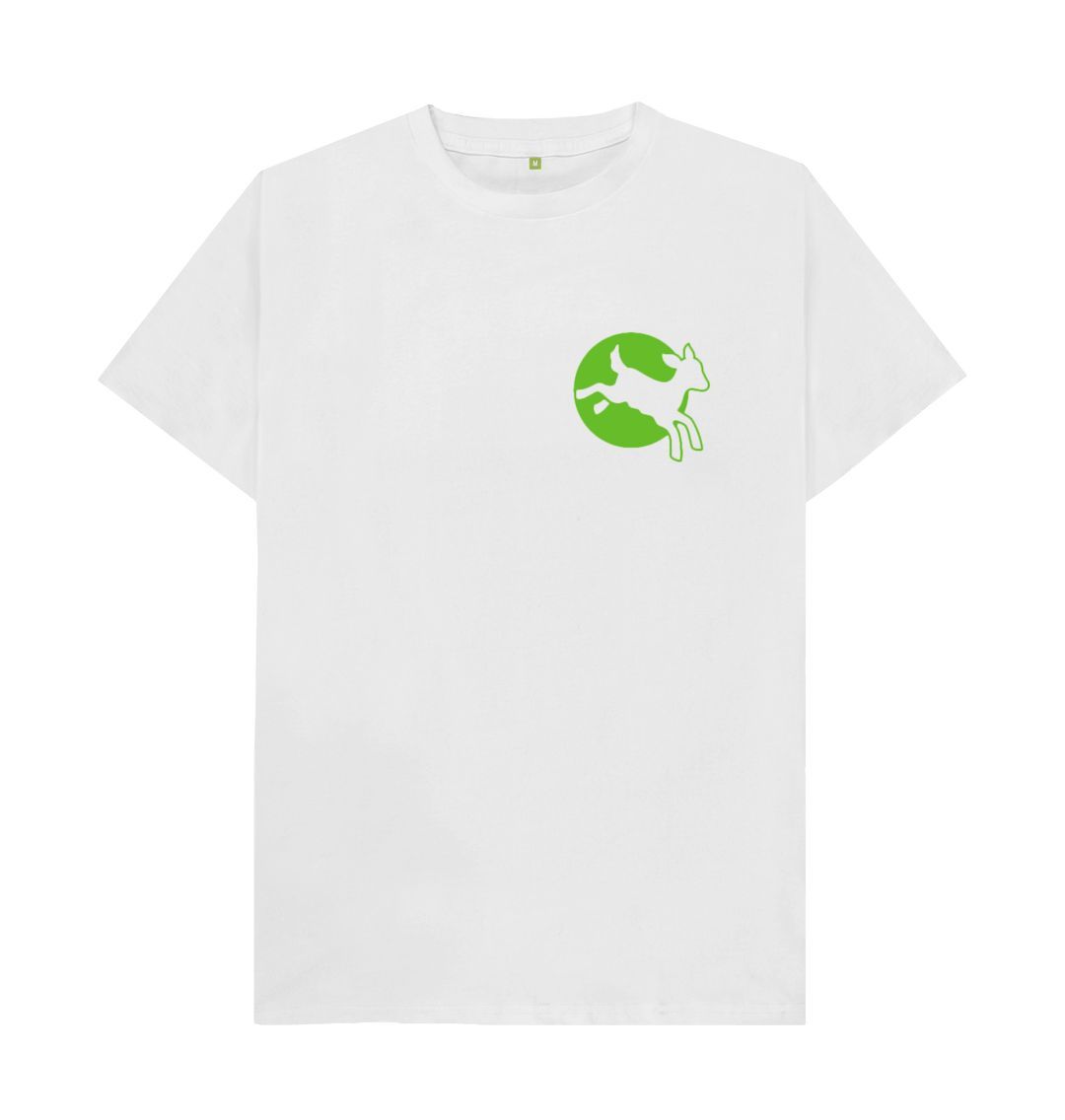 White CIWF Unisex Logo T-Shirt
