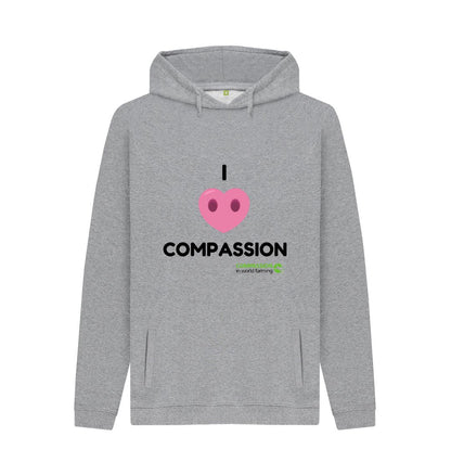 Light Heather Men's Compassion Hoodie