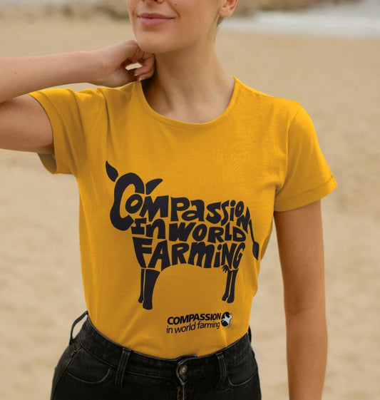 Women's Compassion Cow T-Shirt