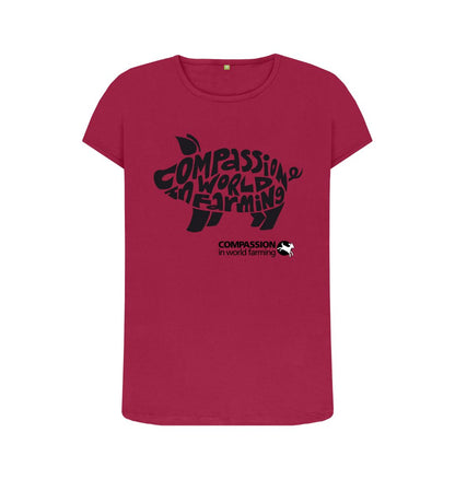 Cherry Women's Compassion Pig T-Shirt